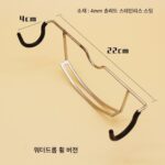 낚시 의자 낚시 상자 이중 용도 스테인리스 스틸 낚싯대 홀더 뗏목 바퀴 물방울 바퀴 낚시 터렛 스탠드 휴대용 보관 브래킷 - 이미지 4