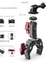 Insta360 X4X3 파노라마 스포츠 카메라 강력한 클램프 오토바이 고정 브라켓 자전거 고프로 dji