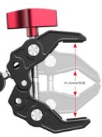 Insta360 X4X3 파노라마 스포츠 카메라 강력한 클램프 오토바이 고정 브라켓 자전거 고프로 dji - 이미지 2