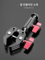 Insta360 X4X3 파노라마 스포츠 카메라 강력한 클램프 오토바이 고정 브라켓 자전거 고프로 dji - 이미지 4