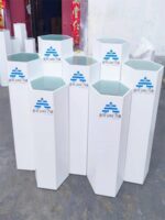 스팟 페인트 드론 디스플레이 스탠드 육각형 플랫폼 쇼케이스 유형 발광 스탠드 이동 및 사용자 정의 가능 - 이미지 2