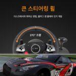 PC 게임 컨트롤러 270도 스티어링 휠 스위치/PS4/XBOX360/XBOXONE 안드로이드 TV 진동 Horizon 4 Dirt Rally Eurocar Travel China Need for Speed - 이미지 3