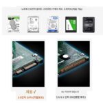 모바일 하드 디스크 박스 2.5인치 USB3.1 시리얼 포트 SATA 노트북 외장 솔리드 스테이트 기계식 SSD 투명 - 이미지 4