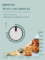 갈란즈 전기오븐 가정용 베이킹 소형 미니 전자동 다기능 40L 대용량 2024년 신제품 - 이미지 2