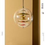 덴마크 Verpan VP Globe 라운드 볼 스타 램프 노르딕 크리에이티브 바 거실 레스토랑 디자이너 샹들리에