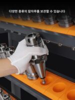 가공센터 BT30 툴 랙 툴 홀더 보관 랙 BT40 툴 홀더 배치 랙 CNC 툴 랙 카 - 이미지 5