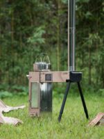 한투 2023년 신제품 야외 기린 나무 난로 확장형 피크닉 난로 다기능 텐트 실용 수납 - 이미지 2