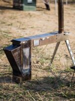 한투 2023년 신제품 야외 기린 나무 난로 확장형 피크닉 난로 다기능 텐트 실용 수납 - 이미지 5