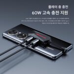 Puji GS1 Apple iPadpro2021 플랫 헤드폰 충전 컨버터 TypeC 어댑터 3.5mm에 적합 - 이미지 2