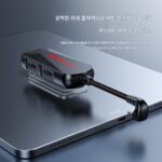 Puji GS1 Apple iPadpro2021 플랫 헤드폰 충전 컨버터 TypeC 어댑터 3.5mm에 적합 - 이미지 3