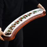 크리에이티브 호텔 식기 1미터 세라믹 대형 칼 생선 갈치 장어 냄비 고기 접시 레스토랑 클럽 개인 접시 - 이미지 3