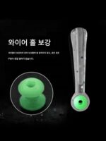 위장 라인 가드 플로트 시트 실리콘 엉킴 방지 라인이 손상되지 않습니다. 경쟁용 어류 플로트 플랫폼 낚시 부식 방지 낚시 장비 액세서리 - 이미지 4