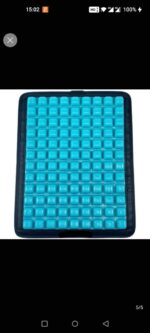 낚시상자 작은 찐빵쿠션 특수쿠션 낚시상자쿠션 낚시의자쿠션 통기성 여름 시원 방수 고탄성 젤 - 이미지 4