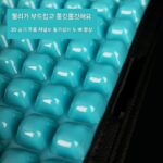 낚시상자 작은 찐빵쿠션 특수쿠션 낚시상자쿠션 낚시의자쿠션 통기성 여름 시원 방수 고탄성 젤 - 이미지 5