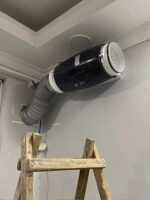 홍관 환풍기 대형 흡입 덕트 환풍기 주방 6인치 강력 무소음 환기 환풍기 화장실 4인치 환풍기 - 이미지 3