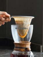 HARIO 일본 플란넬 커피 필터 천 손잡이 필터백 드립 커피 양조 냄비 세트 - 이미지 3