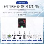 네트워크 데이터 수집 장비 다중 채널 4G 이더넷 WIFI 모바일 폰 원격 제어 스위치 실시간 모니터링 데이터 수집 장치 - 이미지 2