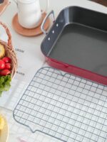 양천 베이킹 바베큐 도구 가정용 오븐 노스틱 가정용 구운 생선 바베큐 다기능 구운 닭고기 트레이 대형 베이킹 트레이 - 이미지 2