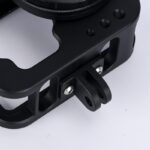 gopro9/10/11 토끼 케이지 알루미늄 합금 프레임 스포츠 카메라 액세서리 올인클루시브 낙하 방지 (렌즈 포함)에 적합 - 이미지 3