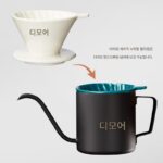 V0 세라믹 커피 필터 컵 미국 핸드 드립 필터 V60 콘 필터 사무실 스테이션 필터지 핸드 브루 포트