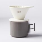 V0 세라믹 커피 필터 컵 미국 핸드 드립 필터 V60 콘 필터 사무실 스테이션 필터지 핸드 브루 포트 - 이미지 4