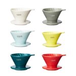 V0 세라믹 커피 필터 컵 미국 핸드 드립 필터 V60 콘 필터 사무실 스테이션 필터지 핸드 브루 포트 - 이미지 5