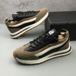 유럽 ​​남성화 레트로 포레스트 검프 트렌디화 2025 신상 컬러 매칭 스포츠 캐주얼화 남성 두꺼운 밑창 아빠화 - 이미지 3