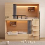 2단 침대 우주 캡슐 2단 침대 청소년 호스텔 홈스테이 아파트 침대 기숙사 e스포츠 호텔 2단 침대 - 이미지 4