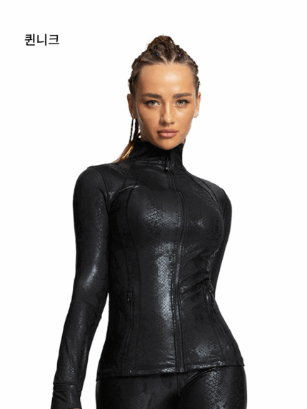 lulu 피트니스 재킷, Piyou 같은 스타일의 모터사이클 슈트, 타이트 사이클링 슈트, 여성 요가 슈트, 스포츠 재킷, 가죽 재킷