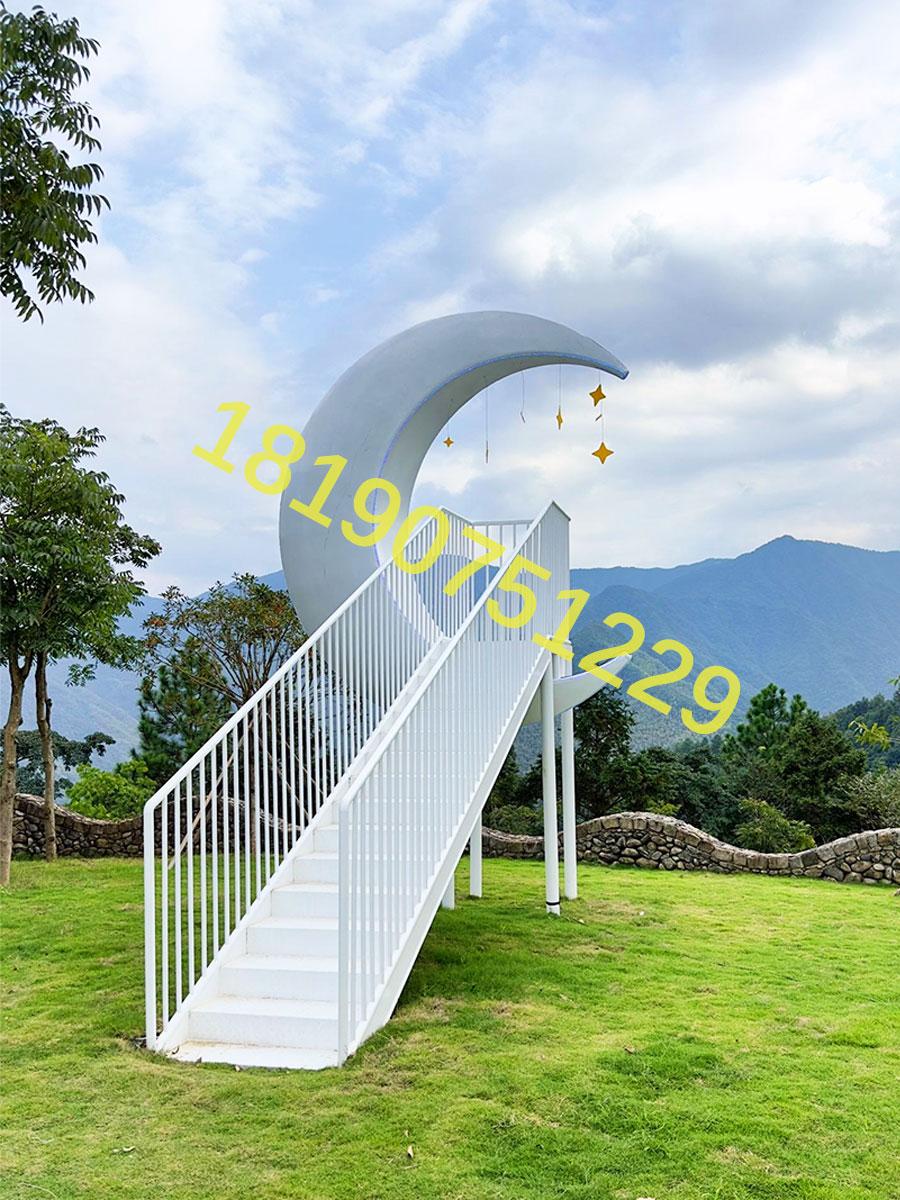 main_675257077963_0-1 인터넷 유명인 사다리 명승지 대형 펀치 카드 사진 배경 계단 야외 로맨틱 바닥 장식 사다리 예술 설치 - 이미지 1