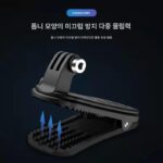 고프로 백팩 클립 백팩 고정 브라켓 스포츠 카메라 오스모액션 인스타360도 회전에 적응 - 이미지 4