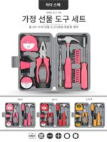 가정용 도구 상자 세트 하드웨어 육각 렌치 드라이버 플라이어 컬렉션 일일 가정 수리 조합 세트