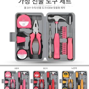 가정용 도구 상자 세트 하드웨어 육각 렌치 드라이버 플라이어 컬렉션 일일 가정 수리 조합 세트