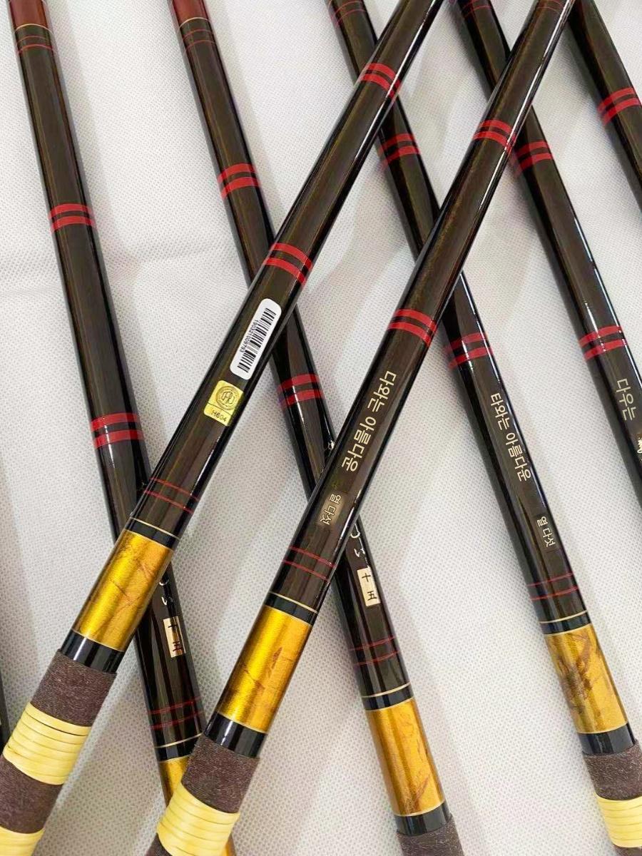 main_676615835929_0-1 일본 레트로 컬러풀 고탄소 28톤 5h 테이블 낚싯대 잉어낚싯대 종합 낚싯대 4.5/6.3/7.2미터 - 이미지 1