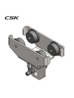 상업적 용도로 공간 활용도를 높이기 위해 현장에 맞는 모래주머니 풀리가 장착된 맞춤형 상부 호이스트 모래주머니 트랙 슬라이드 - 이미지 3