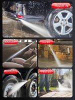 블랙캣 지기 초고압 자동차 세척기 220V 가정용 고출력 세척기 물총 전자동 자동차 세척기 상업용 - 이미지 5