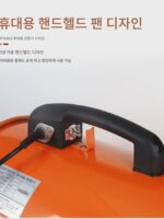 휴대용 축류 팬 220V 모바일 배기 팬 배기 송풍기 터널 페인팅 산업용 환기 장비 - 이미지 2