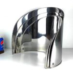 스테인리스 스틸 도마 두꺼워진 허리 버킷 야채 울타리 오일 방지 주방 도마 세트 방수 원형 도마 - 이미지 2