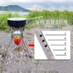 브라더 BRS-69 야외 캠핑 바베큐 부탄 고출력 방풍 스토브 휴대용 맹렬한 불 스토브 가스 스토브 - 이미지 2