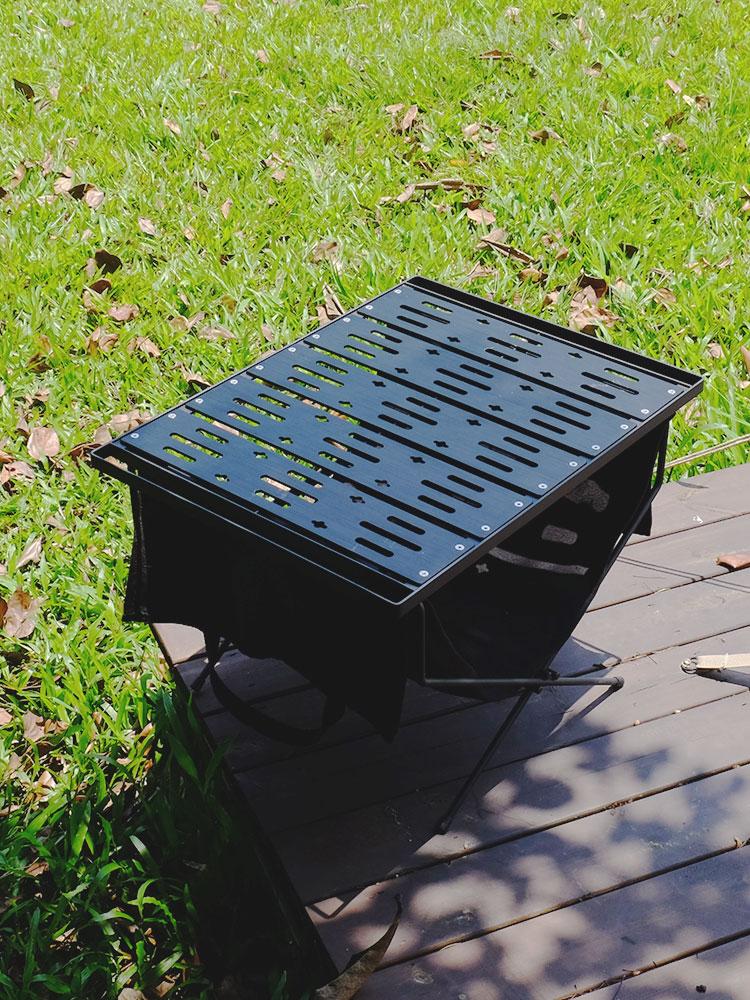 main_677669859795_0-1 한투 신제품 출시 난로 옆 탁자 야외용 나무 난로 전술 탁자 야외용 접이식 탁자 다목적 탁자 - 이미지 1