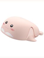 고가 여자용 마우스 무선 블루투스 충전식 배터리 범용 데스크탑 노트북 무소음 돌고래 귀여움 - 이미지 5