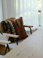 MUJI SOUDIEUX BENCH 원목 테이블탑 철제 테이블 다리 겸용 심플 테이블 및 스툴 - 이미지 4