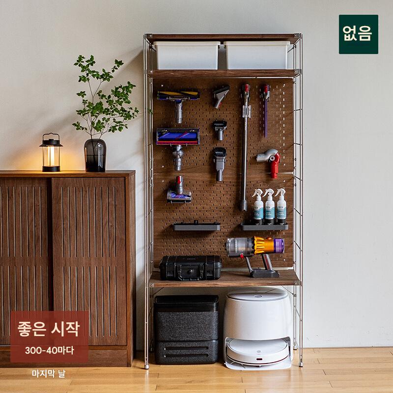 main_678439216635_0-1 아니요, 즉 모든 스테인리스 스틸 하우스키핑 캐비닛은 다이슨 진공 청소기, 윤징 샤오미 로봇 홀보드 보관 랙에 적합합니다. - 이미지 1