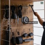 아니요, 즉 모든 스테인리스 스틸 하우스키핑 캐비닛은 다이슨 진공 청소기, 윤징 샤오미 로봇 홀보드 보관 랙에 적합합니다. - 이미지 4