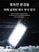해양용 LED 투광등 초고휘도 실외 방수 스포트라이트 저전압 낚시 보트 조명 탐조등 12V24V 투사등 - 이미지 2