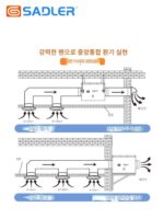 강력한 1대2 파이프 배기팬 호텔 욕실 건습 분리 환기팬 무소음 배기팬 - 이미지 5