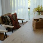 무인양품 폴 행거 스탠드 화이트 애쉬 내추럴 코트 랙 - 이미지 3