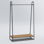 무인양품 폴 행거 스탠드 화이트 애쉬 내추럴 코트 랙 - 이미지 5