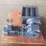 소형 이중 샤프트 분쇄기 플라스틱 금속 분쇄기 섀시 와이어 고무 분쇄 주방 쓰레기 분쇄 칼 상자 - 이미지 3