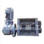 소형 이중 샤프트 분쇄기 플라스틱 금속 분쇄기 섀시 와이어 고무 분쇄 주방 쓰레기 분쇄 칼 상자 - 이미지 5